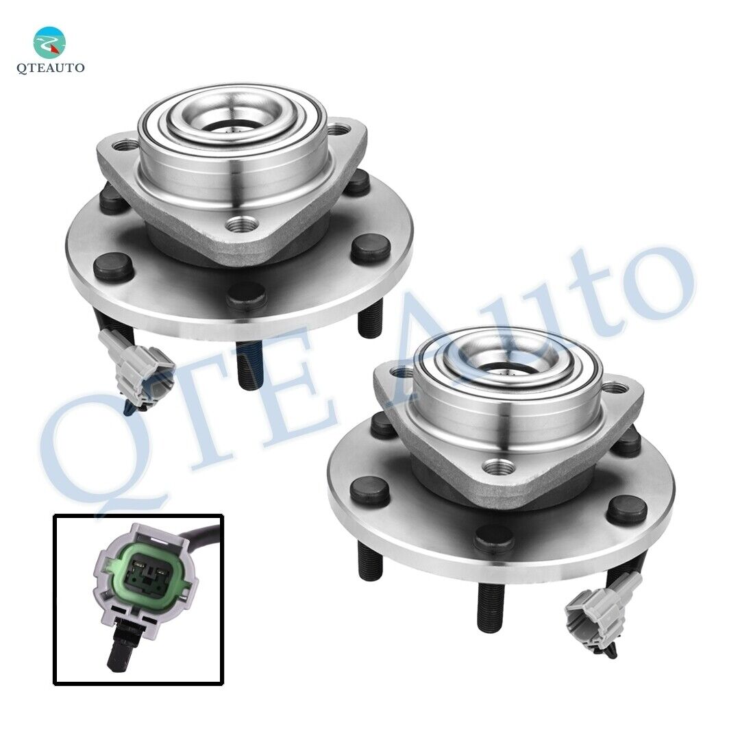 Pair of 2 Front Wheel Hub Bearing Assembly For 2004-2007 Nissan Titan