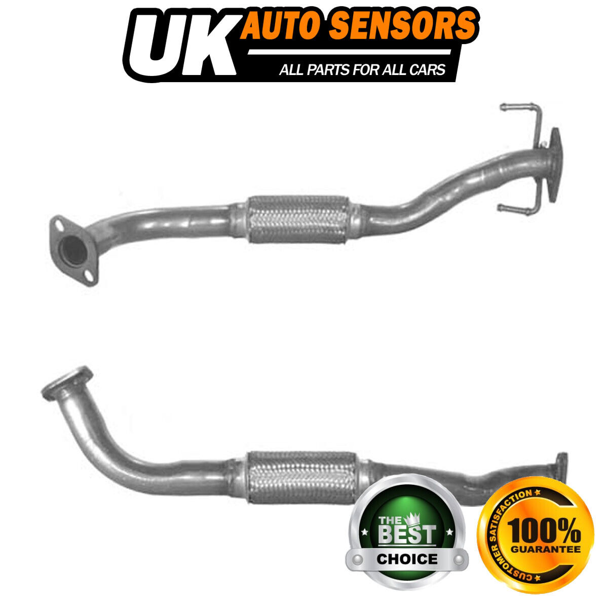 Fits Proton Wira 1997-1999 2.0 TD Exhaust Pipe Euro 2 Front AST MB906134