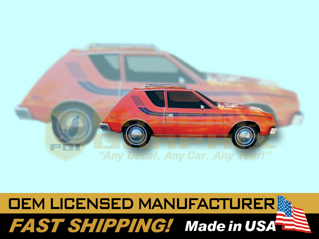 1977 1978 AMC American Motors Gremlin Decals & Stripes Kit