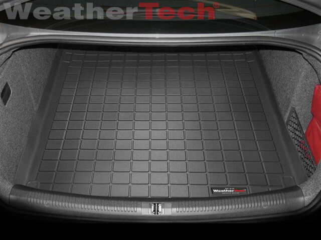 WeatherTech Cargo Liner Trunk Mat for Audi A4/S4/RS4 Sedan- Black