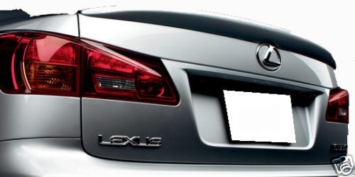 Rear Lip Spoiler PAINTED Fits 2006 - 2011 Lexus IS250 and IS350