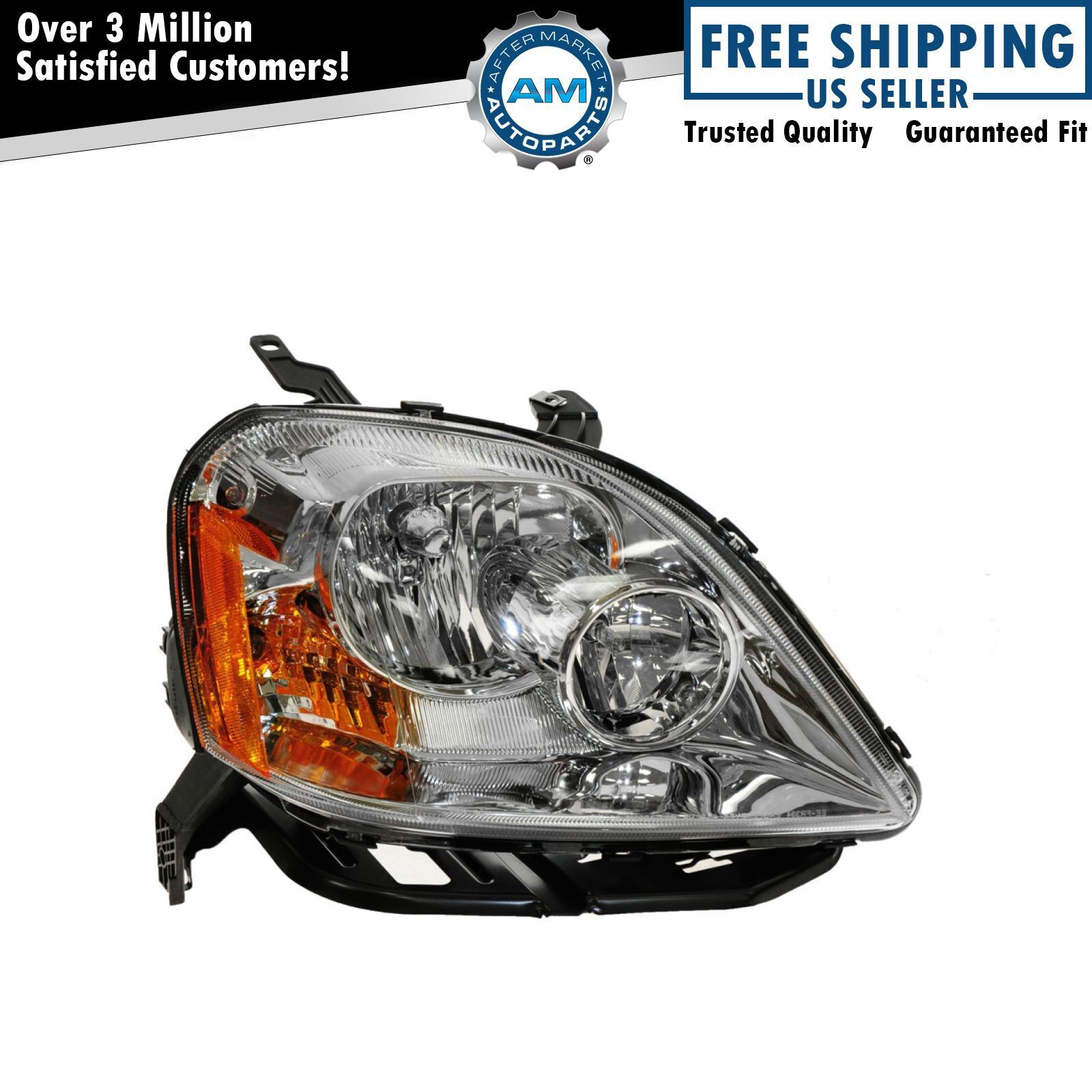 Right Headlight Assembly For 2005-2007 Ford Five Hundred FO2503221