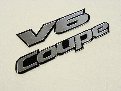 CHEVROLET CAMARO RS V6 COUPE REAR TRUNK EMBLEMS BADGE