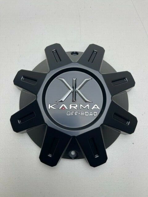 Karma Off-Road Matte Black Wheel Center Cap H268