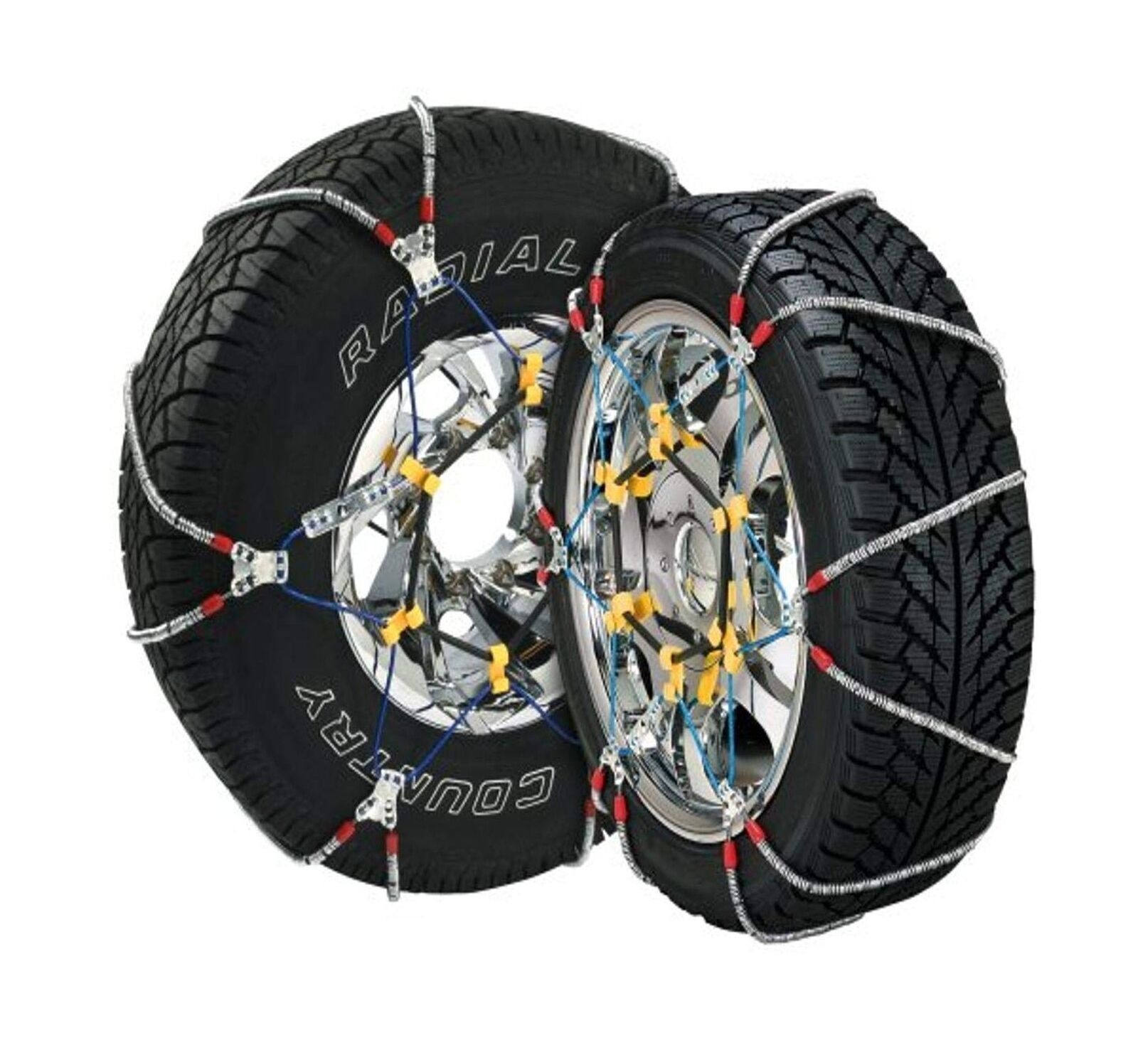 SCC SZ468 Super Z8 8mm and Light Truck Tire Traction Chain ,  Silver...