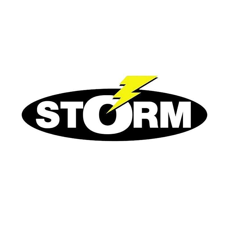 STORM LURES BASS BOAT FISHING VINYL CAR TRUCK WINDOW STICKER DECAL GRAPHIC