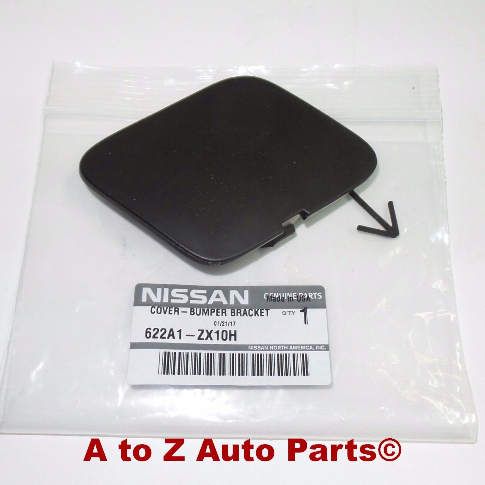 NEW 2011-2013 Nissan Altima 2 DOOR Front Bumper Tow Eye Hook Access Cover,OEM