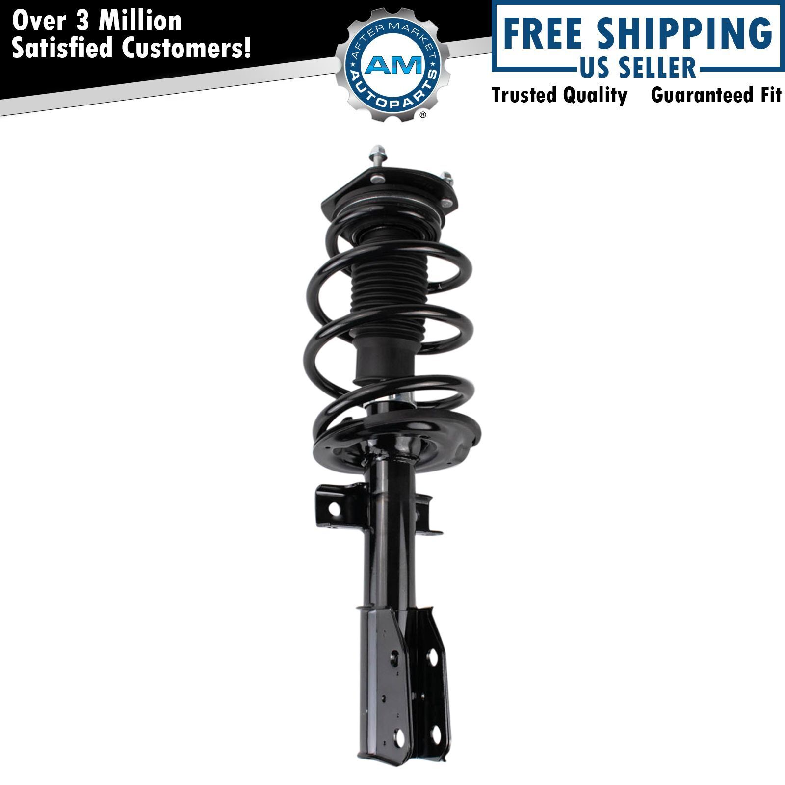 Front Complete Loaded Strut 1 Piece For 07-12 GMC Acadia Chevrolet Traverse