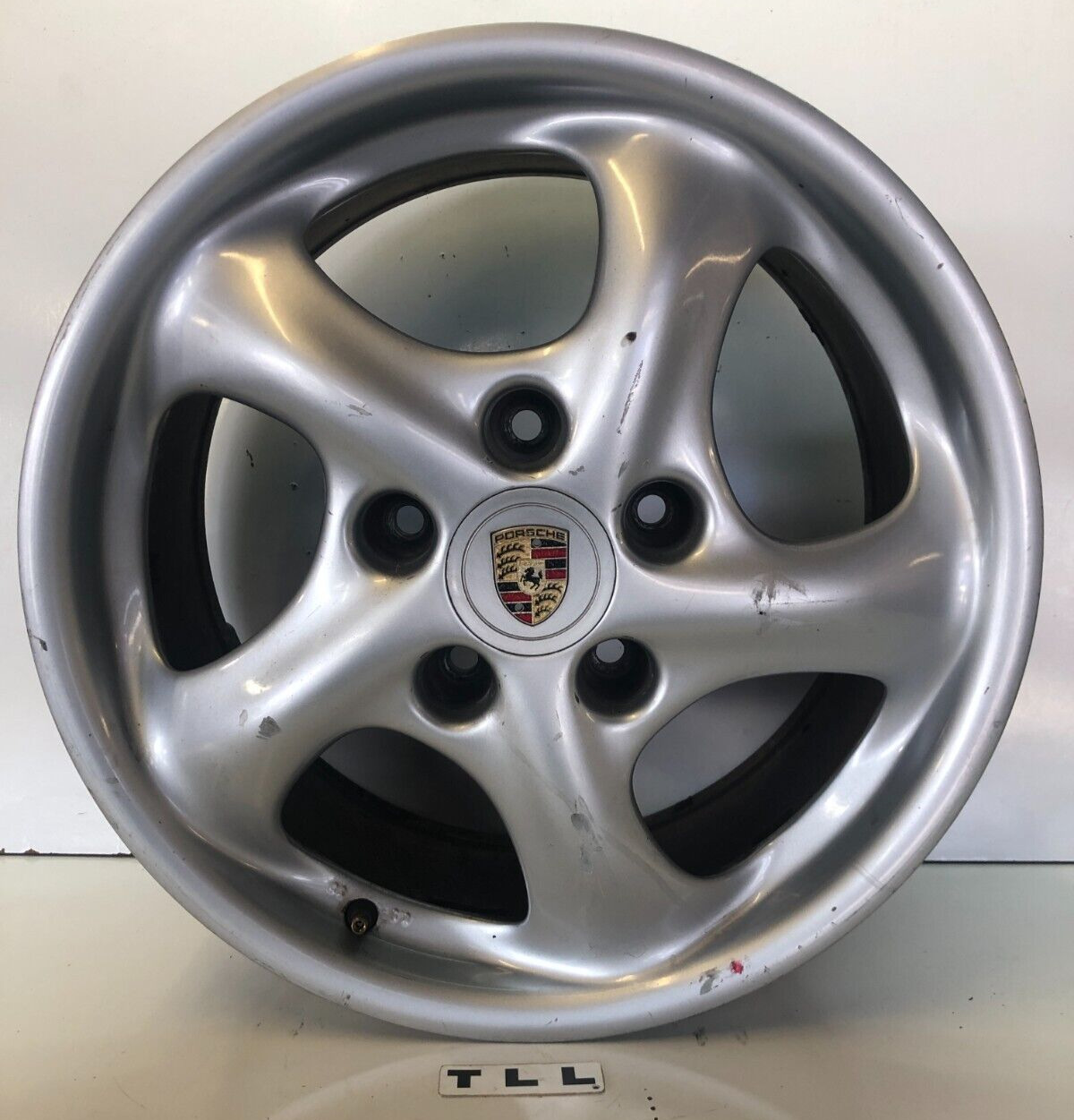 2000-04 Porsche Boxster 986 Rear Wheel 17 X 8.5 Rim 5 Spoke - 98636212606