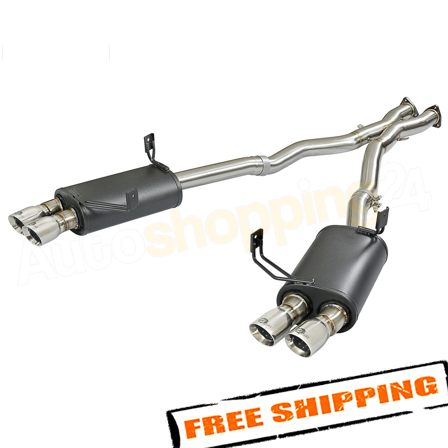 aFe 49-36339-P MACH Catback Exhaust for 2006-2008 BMW Z4 M Coupe E86 S54 3.2L