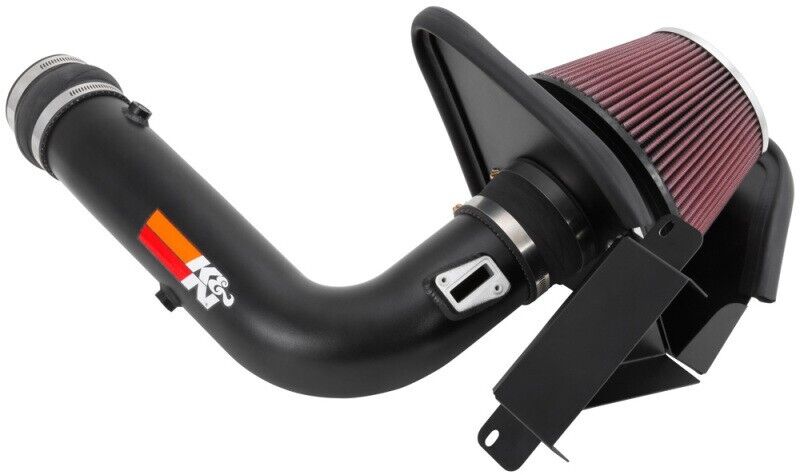 K&N COLD AIR INTAKE - 77 SERIES BLACK FOR Ford Taurus 3.5L NON TURBO 2013-2018