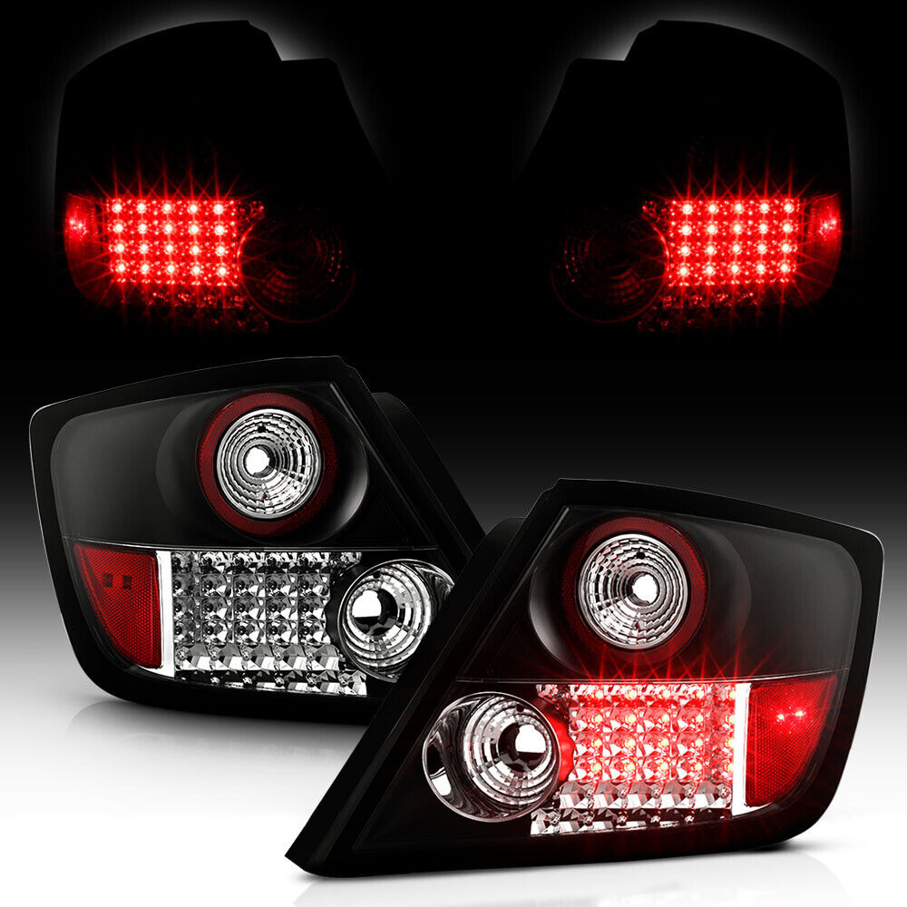 05-10 Scion tC Black Left+Right Ultra Bright LED Tail Light Brake Signal Lamps