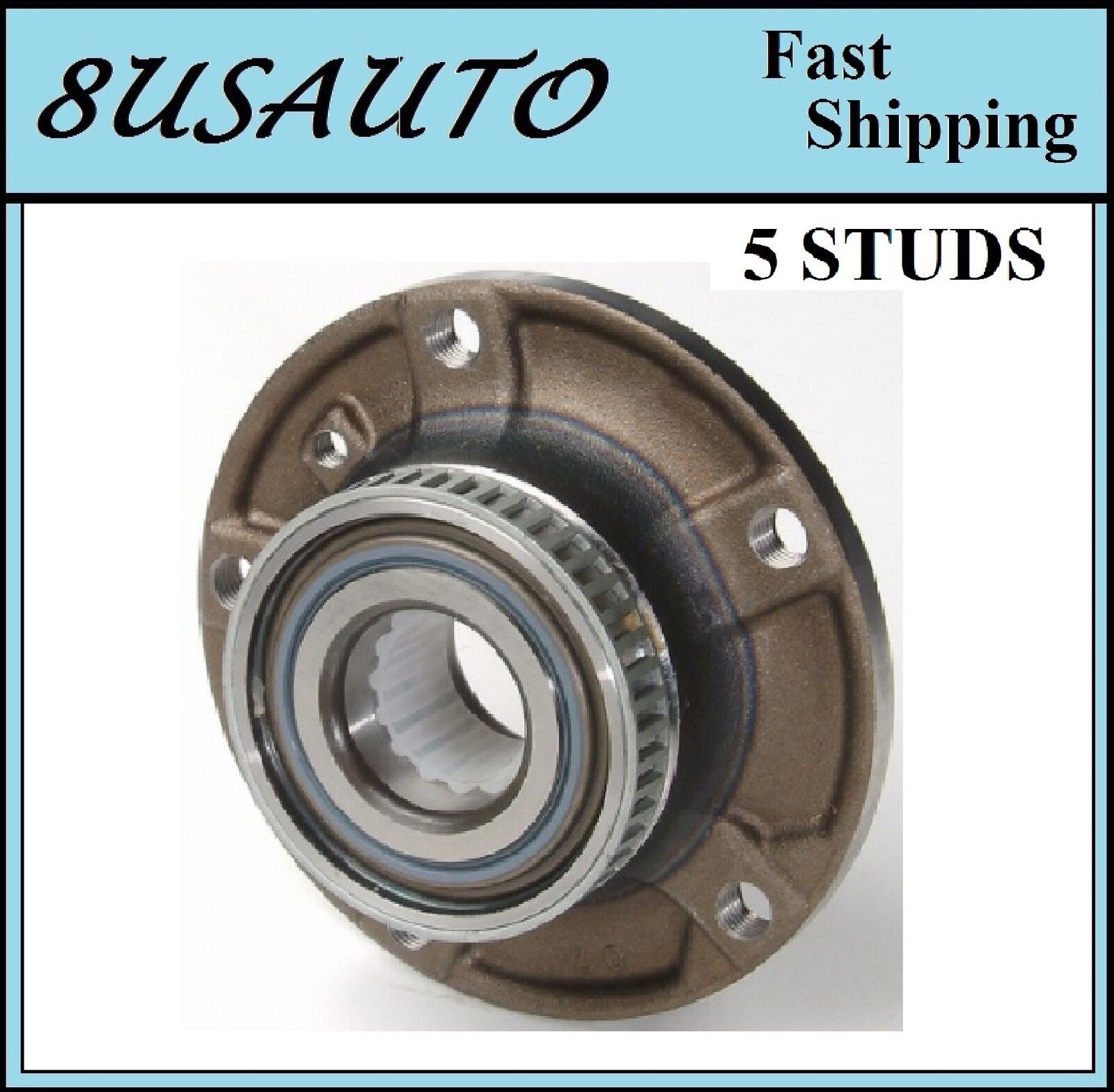FRONT Wheel Hub Bearing Assembly Fit BMW 850CI 1993-1997