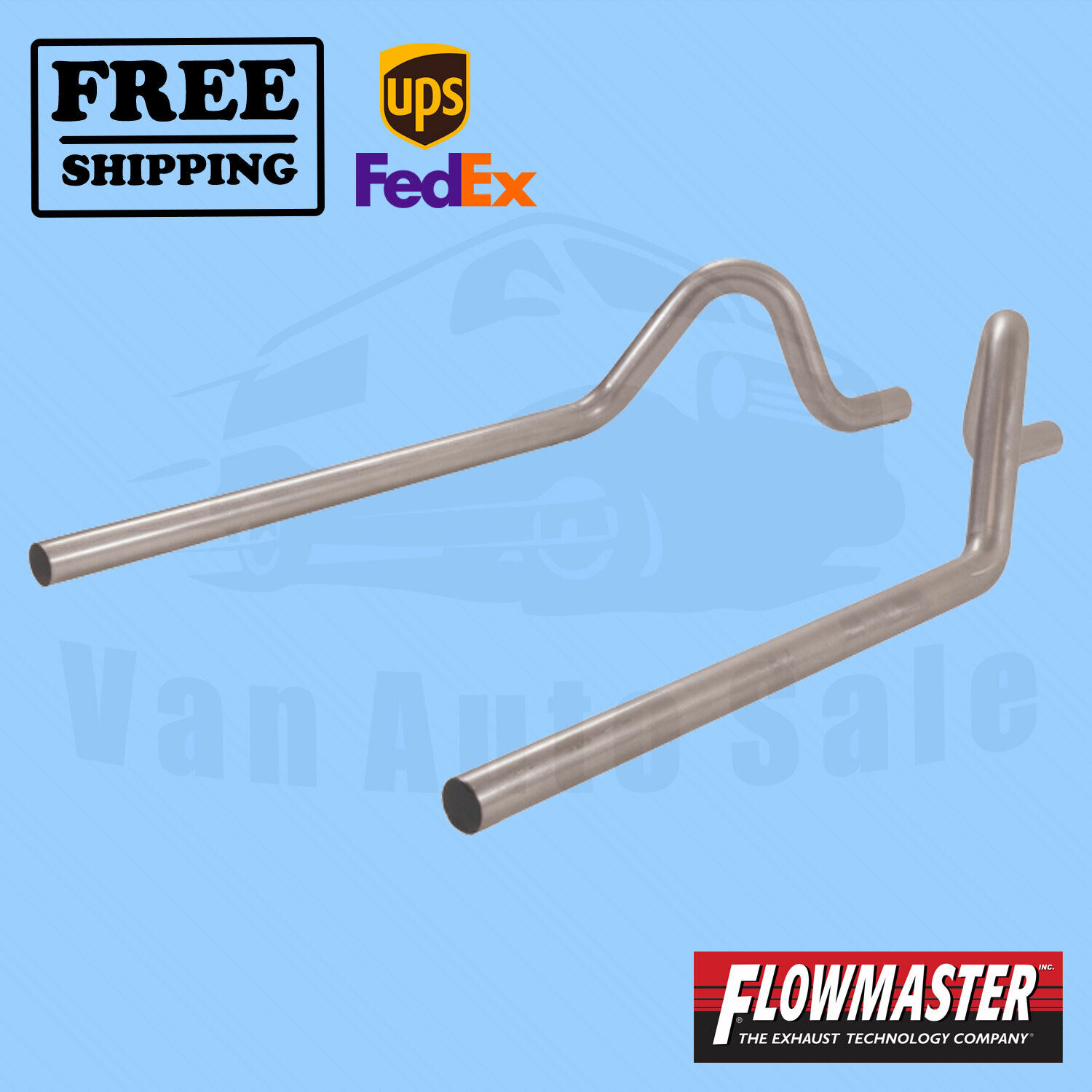 Exhaust Tail Pipe FlowMaster for Chevrolet Bel Air 1955-1957
