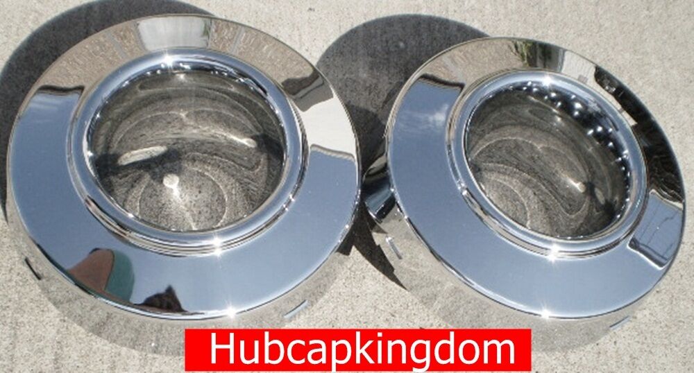 1999 - 2004 FORD F350 4X4 Dually FRONT Center Caps 2 NEW AM 4WD PAIR