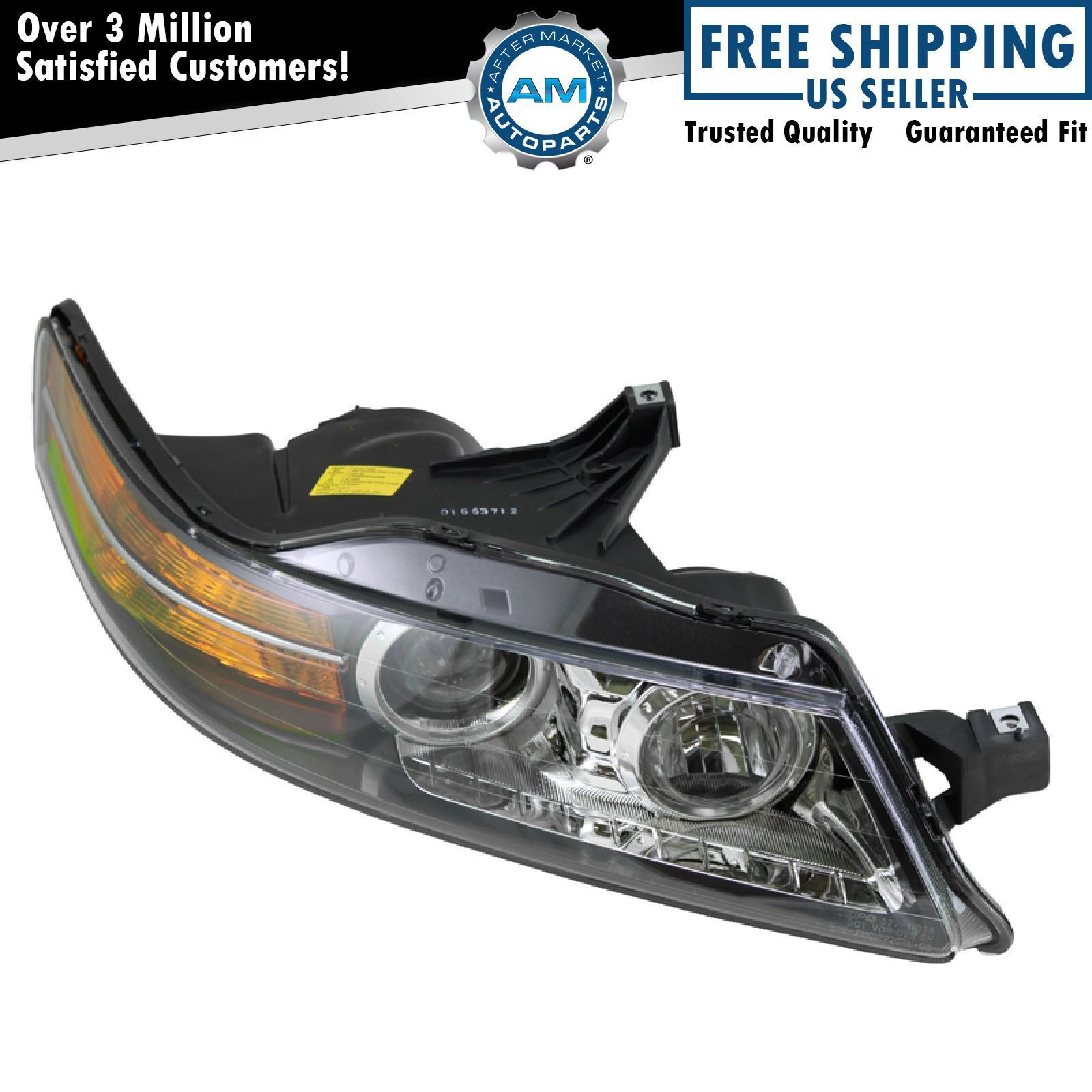 Right Headlight Assembly Passenger Side For 2007-2008 Acura TL AC2503113