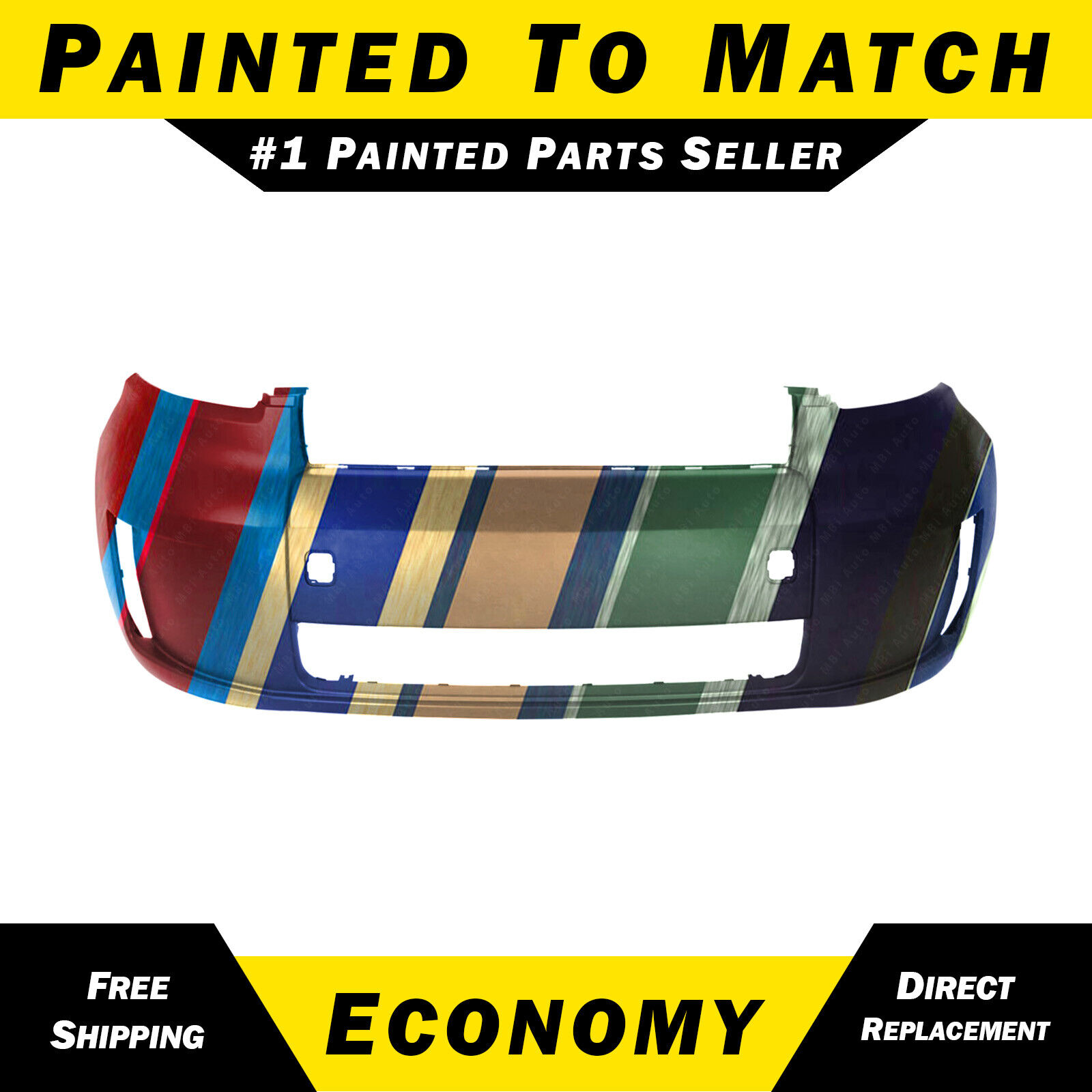 NEW Painted to Match- Front Bumper Cover Replacement for 2008 2009 2010 Scion XB
