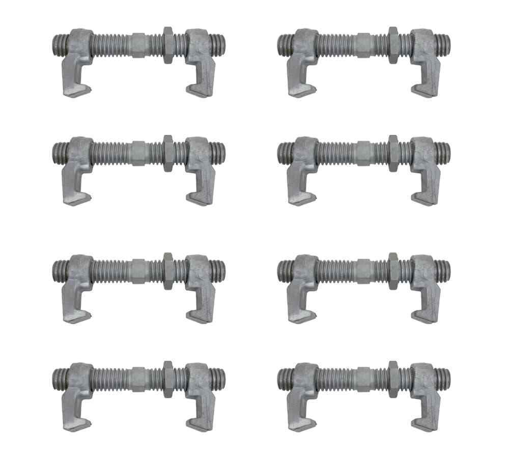 (8 Pk) SEA RAIL Shipping Container Bridge Fittings Clamp- 260 mm Clamp