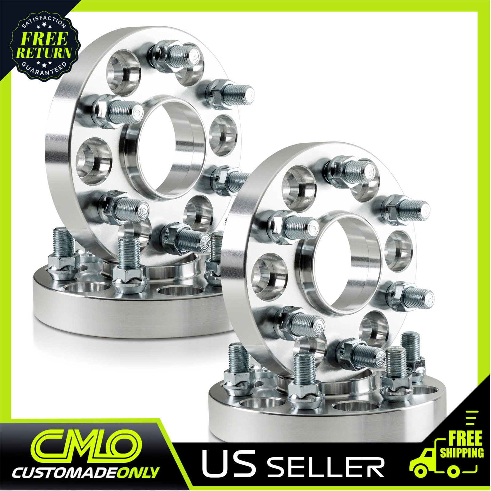 4pc 1 Inch Hubcentric Wheel Spacers For Toyota 4Runner T100 Truck 6x5.5 25mm