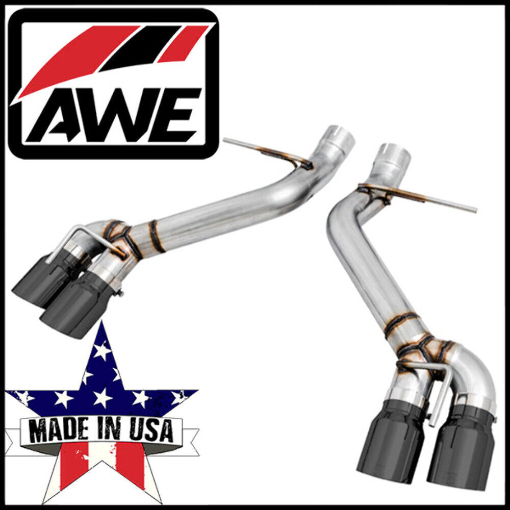 AWE Track Axle-Back Exhaust System fit 16-24 Chevy Camaro SS / ZL1 / LT1 6.2L V8