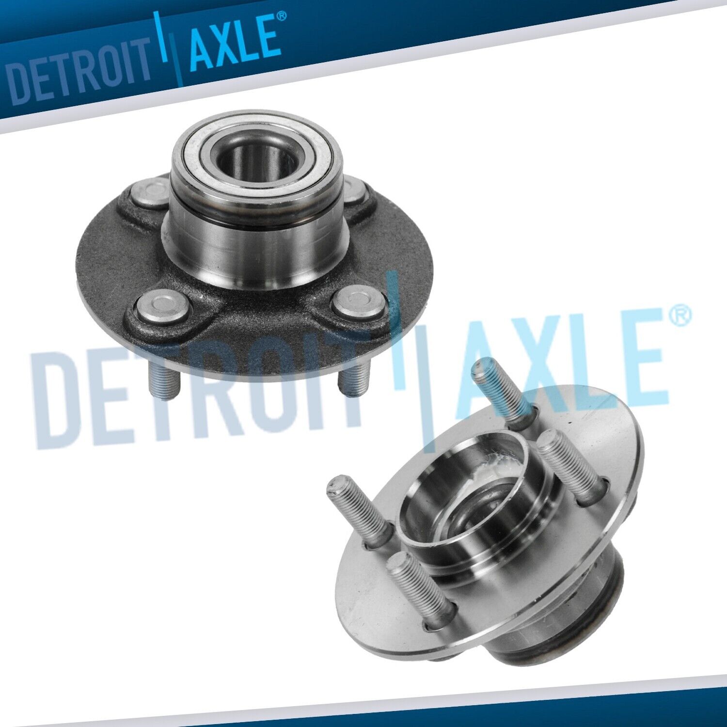 Rear Left & Right New Complete Wheel Hub and Bearing Assembly for Nissan Sentra