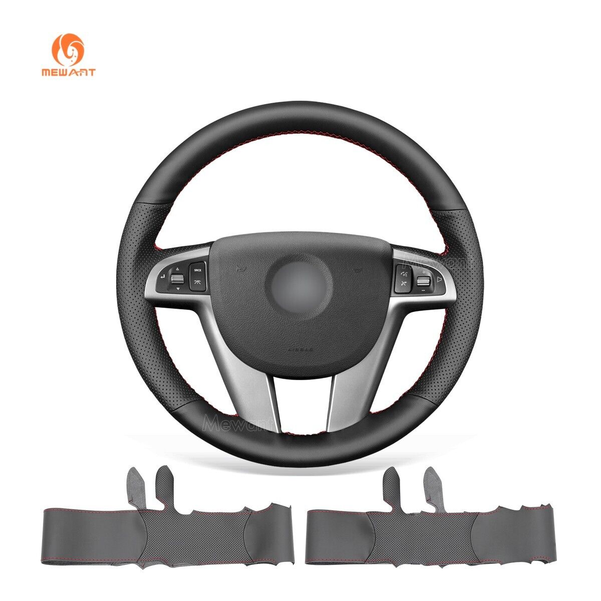 MEWANT Artificial Leather Steering Wheel Wrap for Holden Commodore Ute Calais