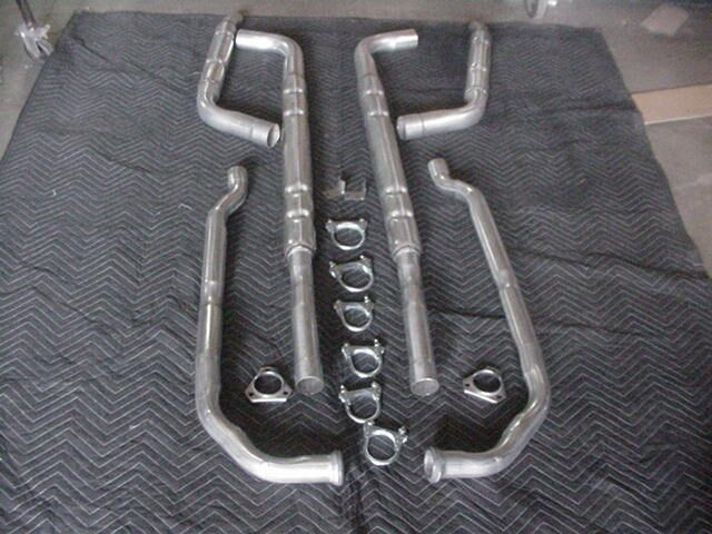 68 TO 72 CORVETTE 4 SP. SMALL BLOCK CHAMBERED EXHAUST
