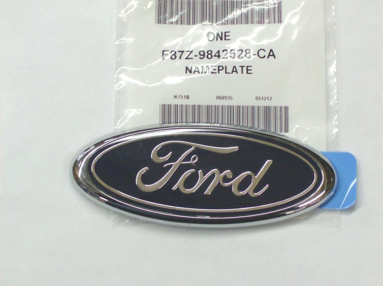 Ford F150 F250 Ranger Explorer Grille Tail Panel Emblem New OEM F87Z 9842528 CA
