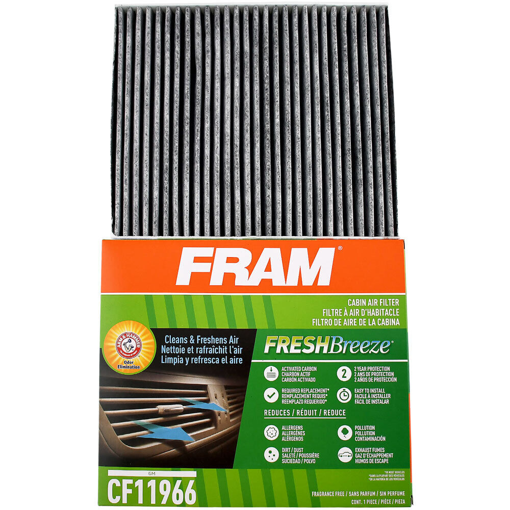 CP966 (CF11966) Premium Cabin Air Filter For Buick Cadillac Chevrolet GMC Models