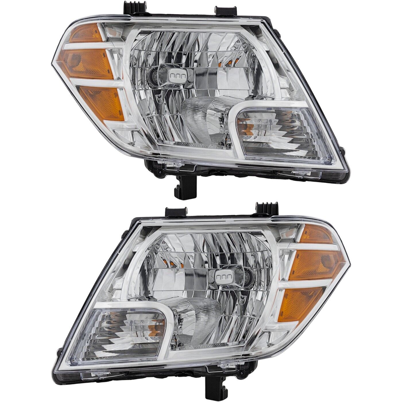 Headlight Headlamp Set For 2009-2021 Nissan Frontier Truck Left and Right Pair