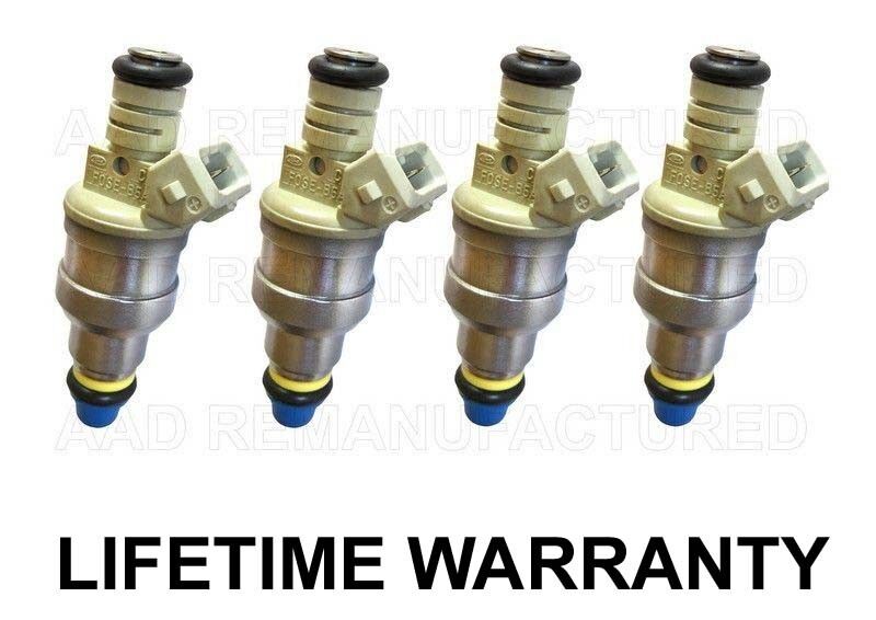 OEM Bosch 4X Fuel Injectors for 95-99 Hyundai Accent  93-95 Scoupe Excel 1.5L