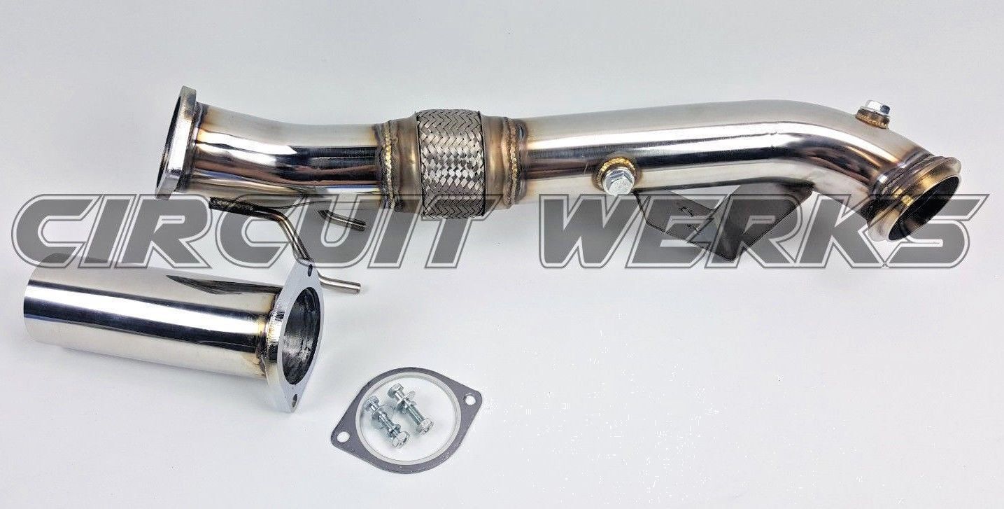 Circuit Werks 2013+ Ford Focus ST 2.0L Ecoboost Straight Downpipe Down Pipe