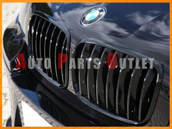 2007-2013 BMW E70 E71 X5 X6 SUV OE Look Gloss Black Front Kidney Grille Grill