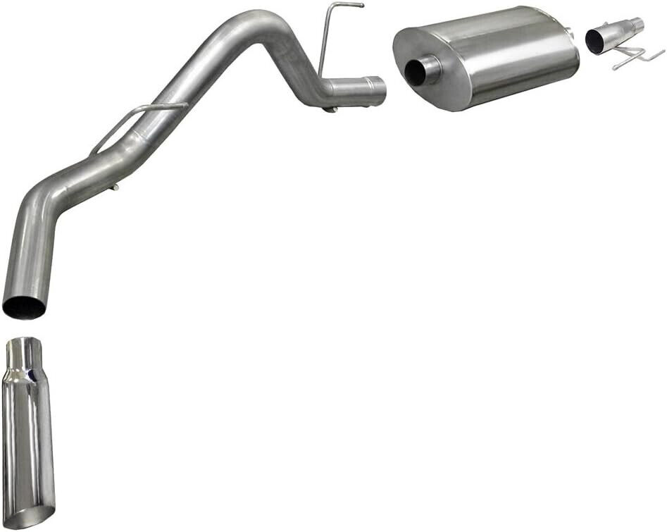 CORSA 24392 /dB Polished Sport C/B Exhaust System for 2011-2014 F-150 3.5L