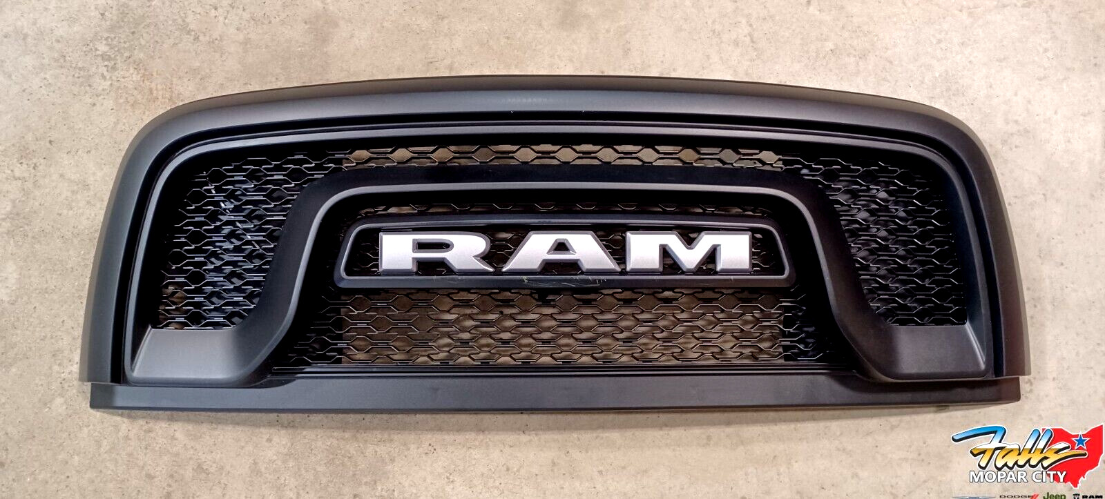 2015-2023 RAM 1500 Mopar Front Black Grille Assembly OEM Mopar NEW