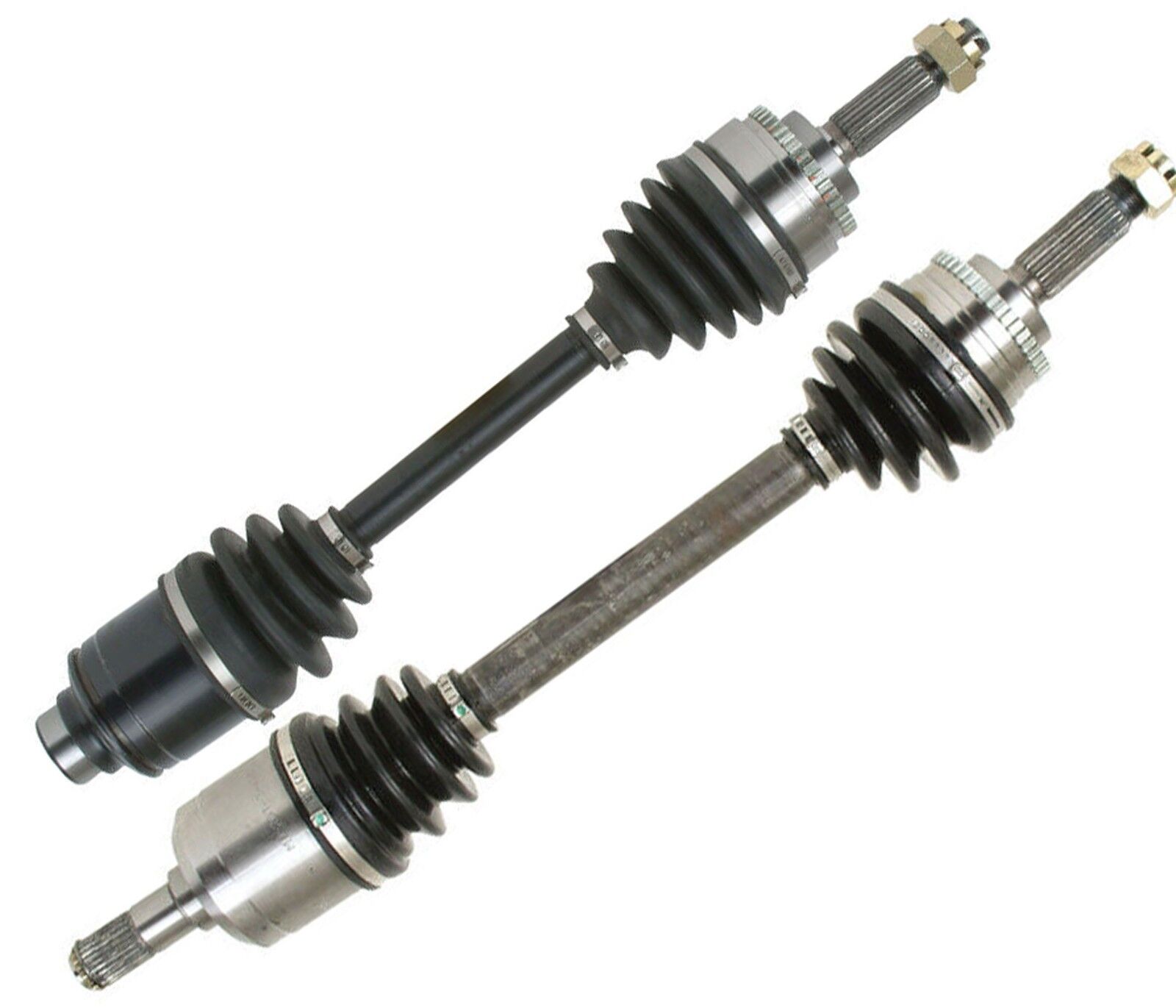 2 New CV Axles Front Pair Fit Talon TSi AWD, Eclipse GSX AWD Automatic Only