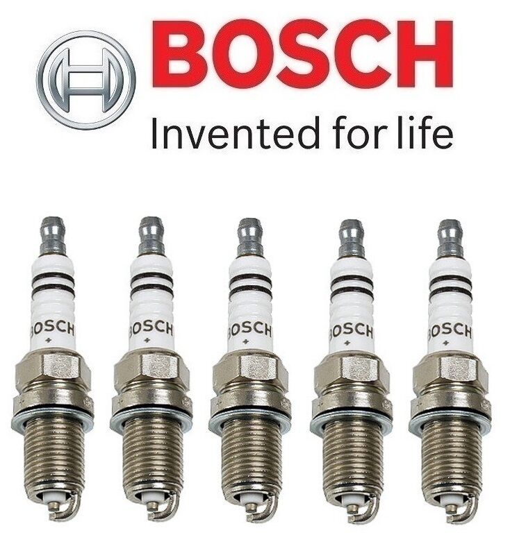 For Volvo 850 C70 S60 S70 V70 Set of 5 Spark Plugs BOSCH 75095