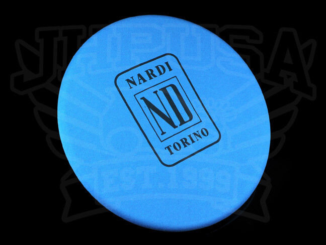 Nardi Blue Fabric Steering Wheel Cover 350mm-420mm ND Torino Logo 0334.00.0006