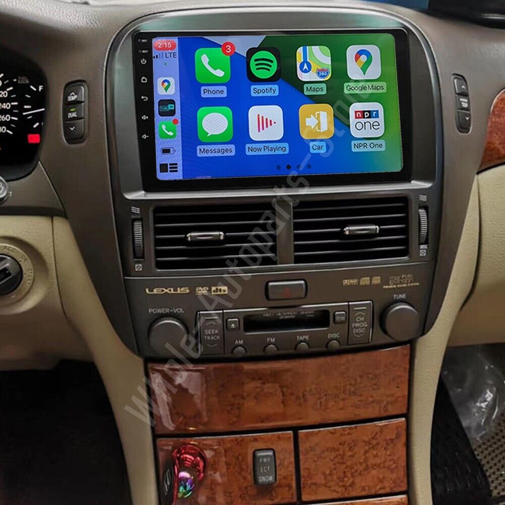 2+32G Android 13 For 2001-2006 Lexus LS430 Car Stereo Radio Carplay WIFI GPS