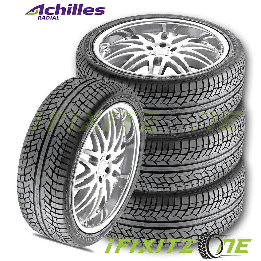 4 Achilles Desert Hawk UHP 245/40R20 99V XL All Season Performance SUV Tires
