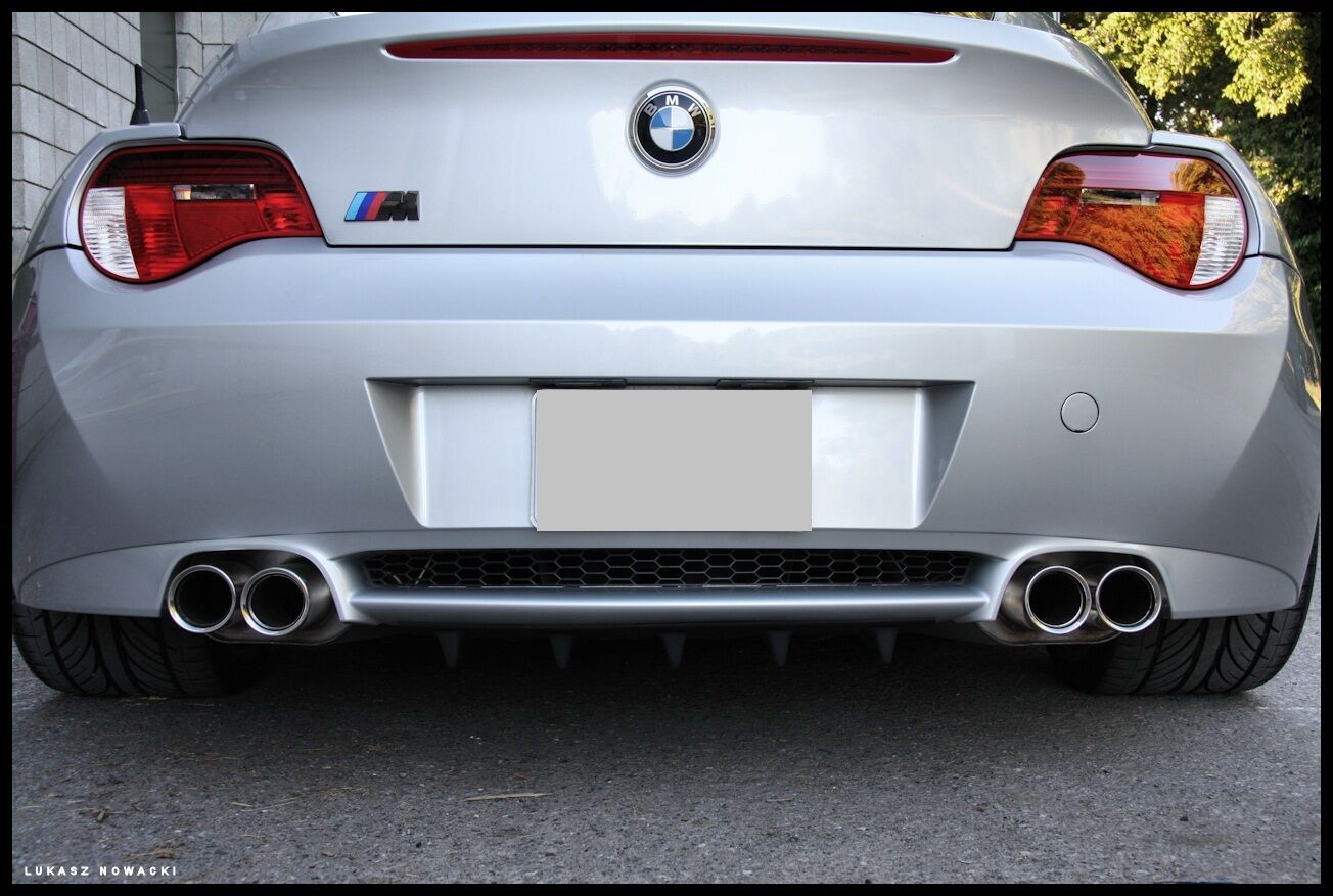 BMW Z4 Z4M Roadster Custom Bolt On Rear Diffuser s4play