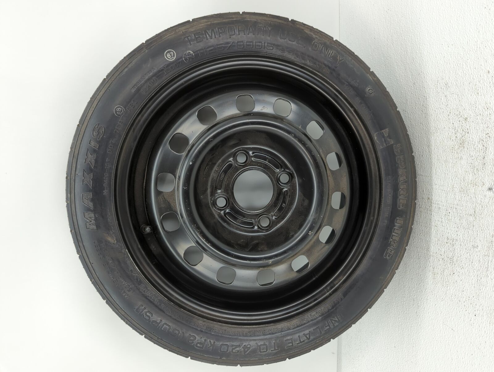 2011-2019 Ford Fiesta Spare Donut Tire Wheel Rim Oem DMV79