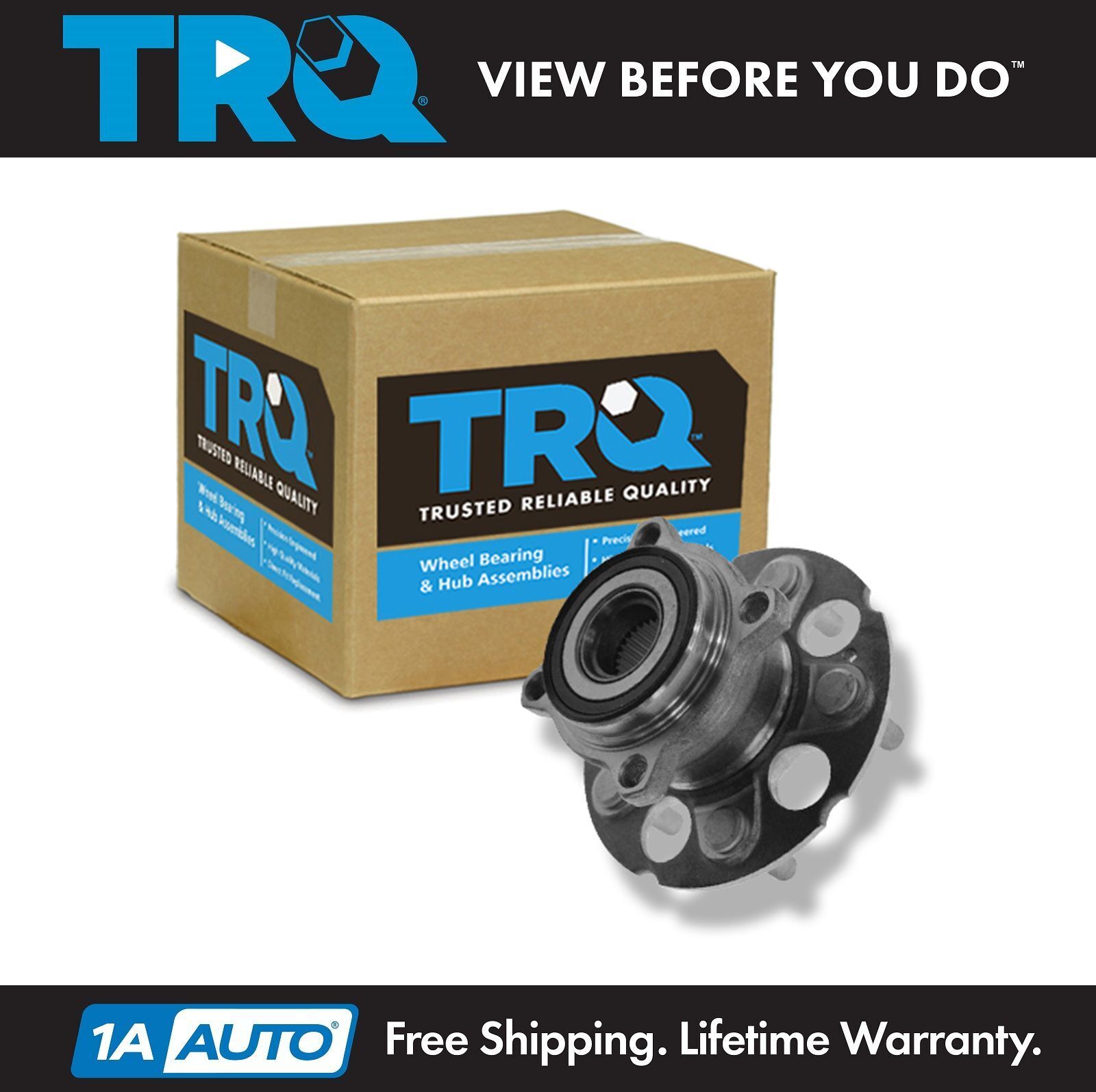TRQ Rear Wheel Hub & Bearing Left or Right for Honda CR-V CRV Acura RDX