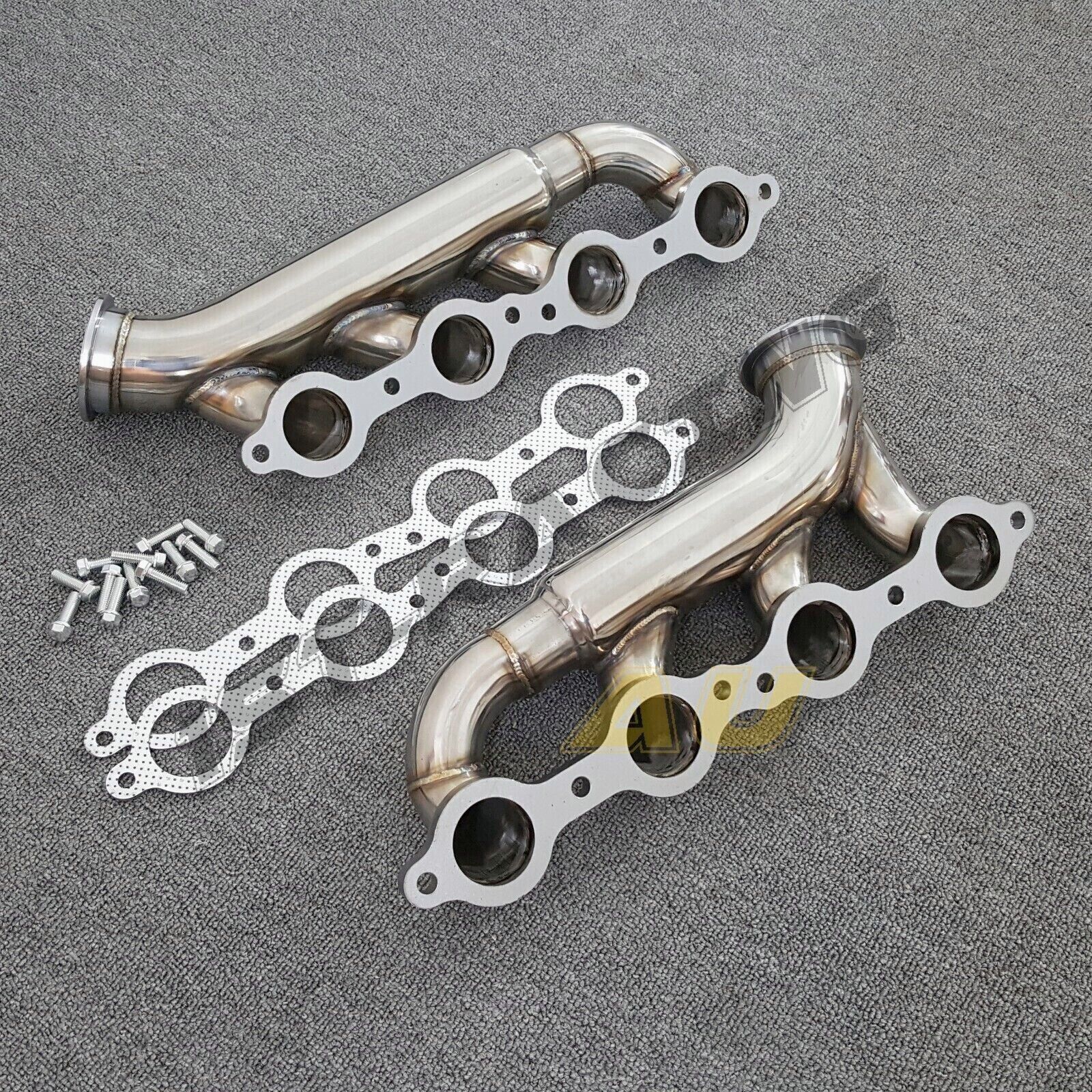LS Shorty Turbo Exhaust Headers For Chevrolet Camaro Corvette Cadillac CTS 6.2L