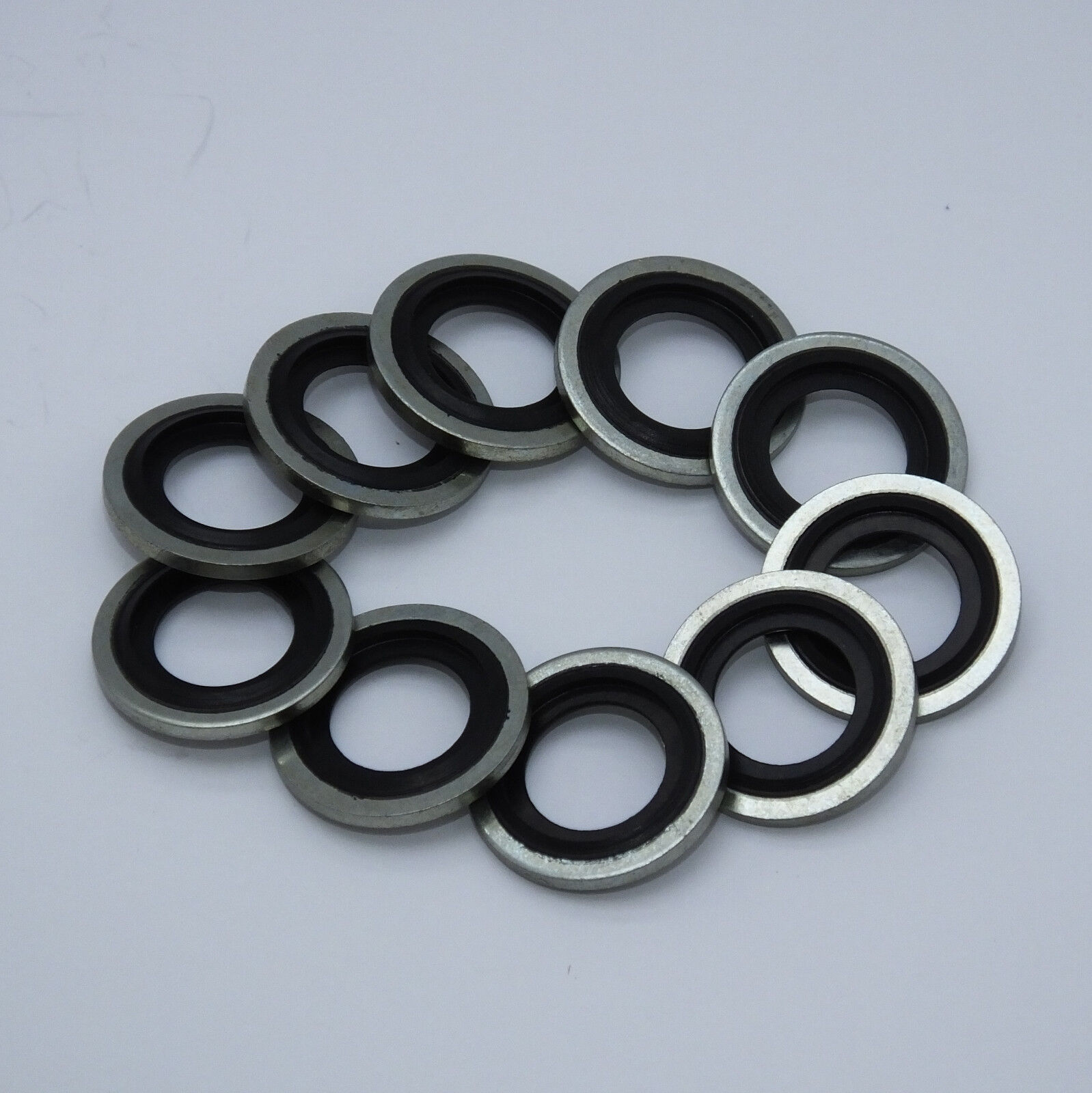 Dowty Washer 12mm M12 Spare Replacement gasket (10-pack R/M) Fits PSR0103