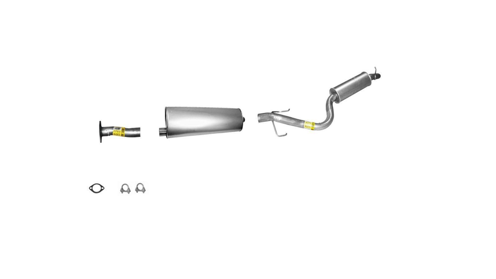 Muffler Exhaust Pipe System for 02-05 Venture Van Base 112 Inch Wheel Base