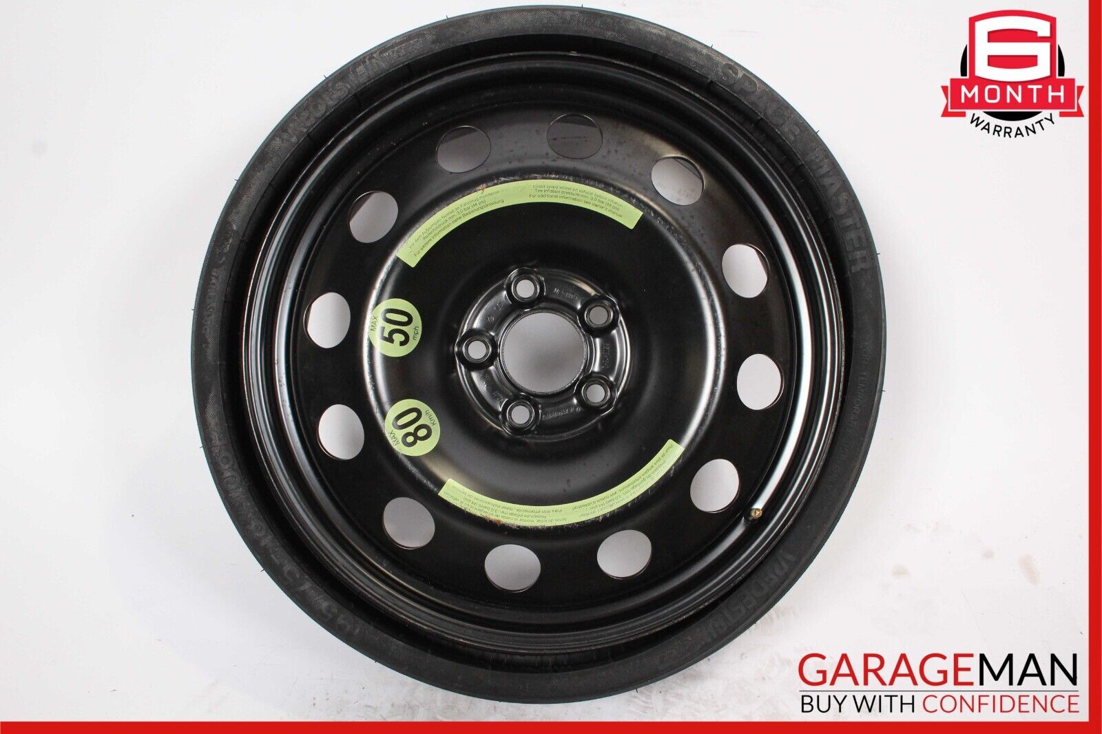 06-13 Mercedes W251 R350 R500 Emergency Spare Tire Wheel Rim 195/75 18\