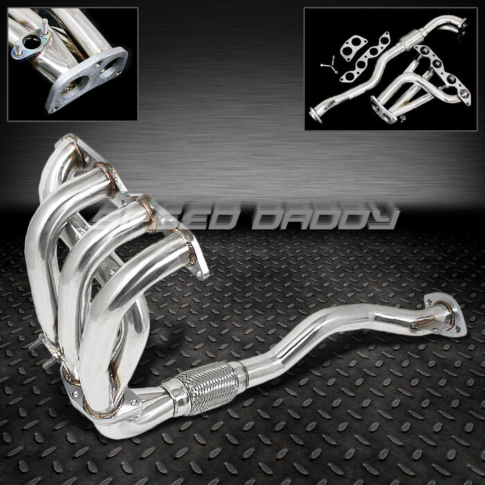 STAINLESS RACING MANIFOLD HEADER/EXHAUST 93-97 TOYOTA COROLLA 1.8L/1.8 I4 7A-FE 