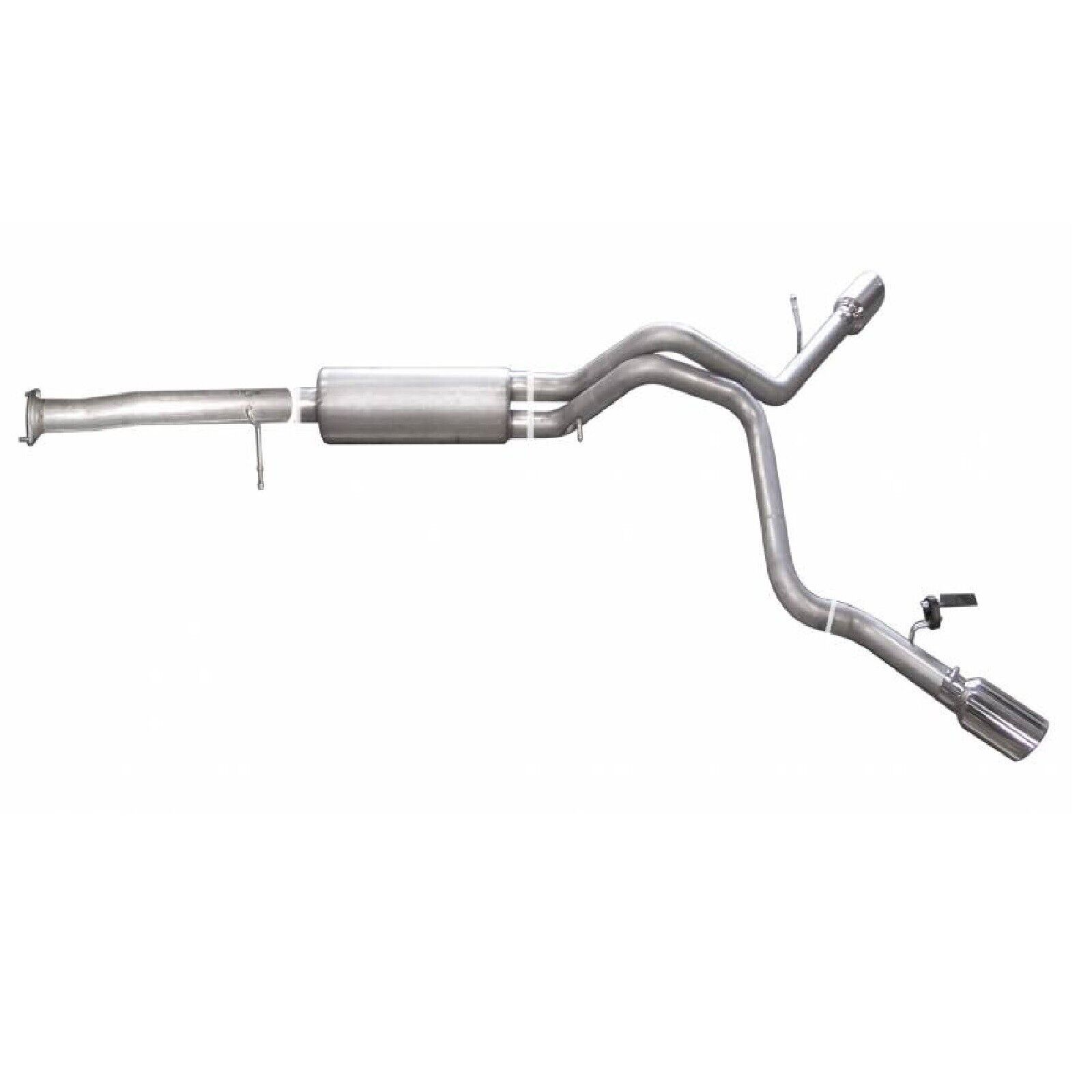 Gibson 65403 Stainless Dual Extreme Exhaust System for 07-10 ESV/EXT/XL 1500