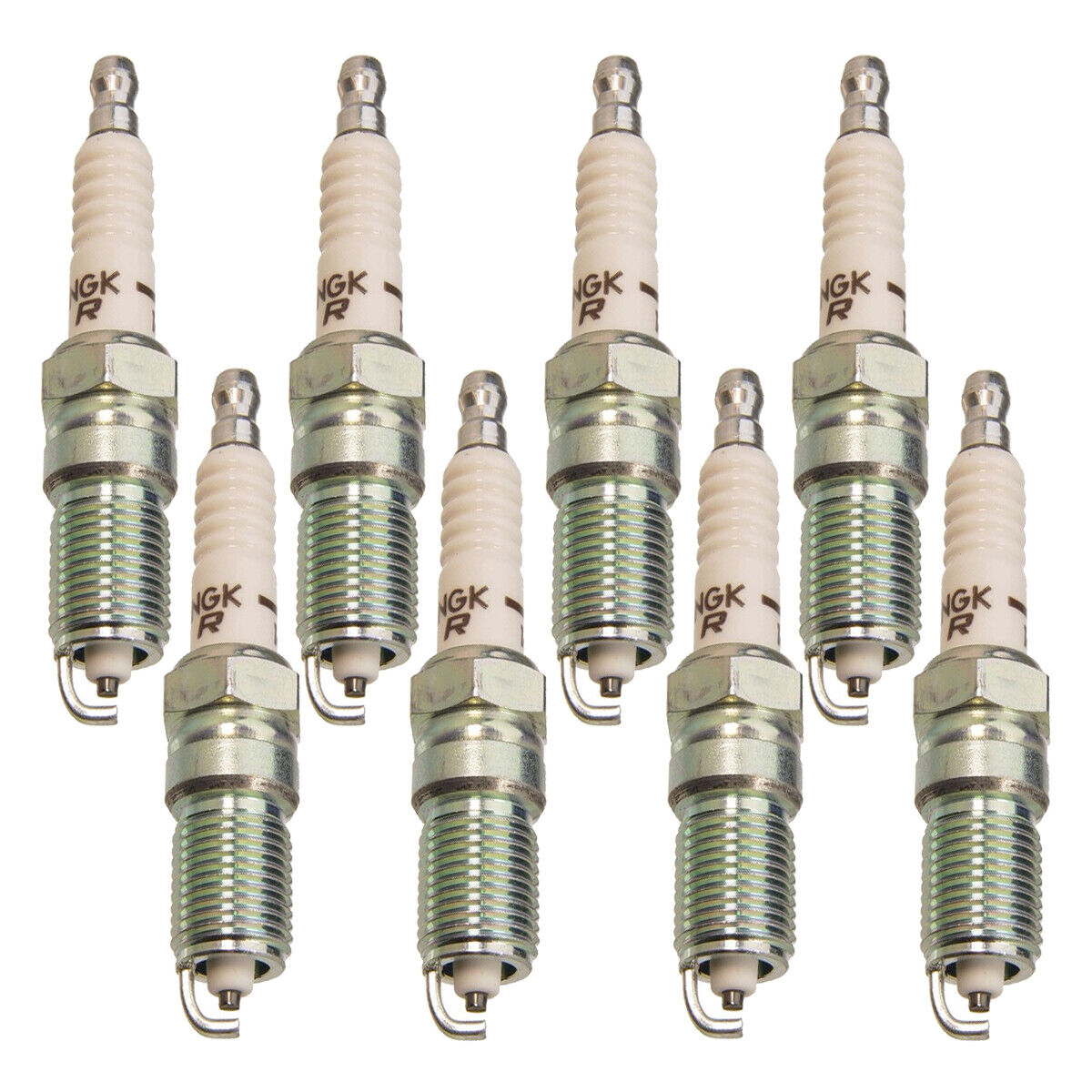 Set Of 8 NGK 3951 V-Power Premium Copper Spark Plugs Made In Japan TR55